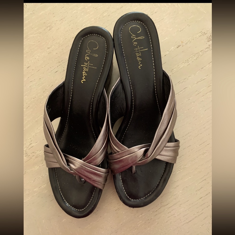 Cole Haan Nike Air Heels.  Warm Champagne Color.   Size: 8 1/2 B